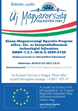 Sycons Kft. - EU funding - KMOP